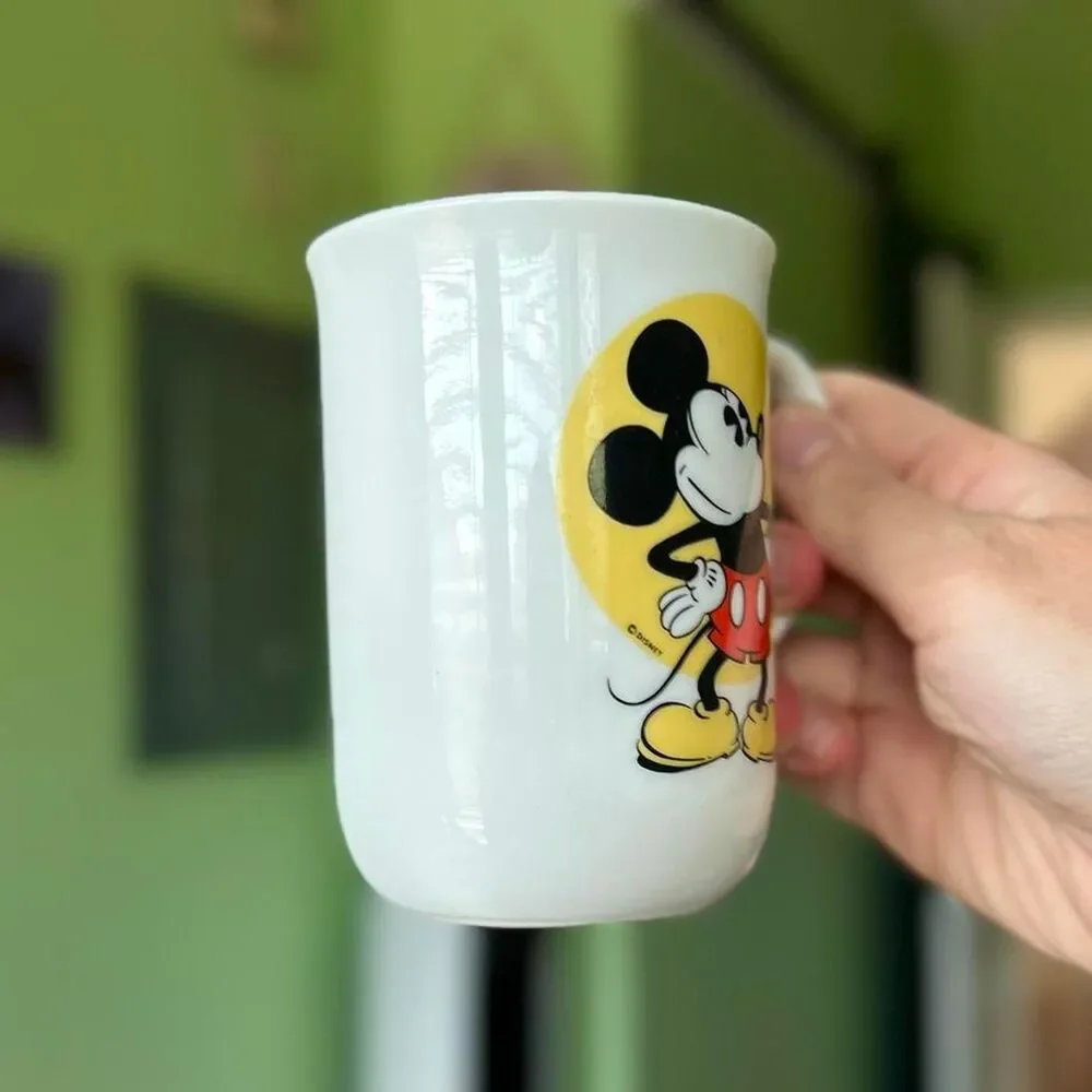 Charming Disney Mickey Mouse Cartoon Nostalgia Ceramic Mug
